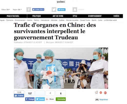 Image for article عمل‌های پیوند عضو در چین: نجات‌یافتگان، دولت ترودو در کانادا را به همکاری فرا می‌خوانند