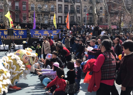 Image for article نیویورک: جشن فرارسیدن بهار در محله چینی‌ها