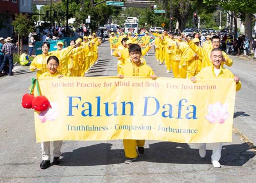 Image for article سانفرانسیسکو: استقبال گرم از فالون دافا در راهپیمایی جشنواره گیلاس