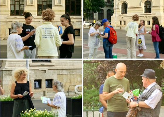 Image for article بخارست (رومانی): جوانان ابراز امیدواری می‌کنند که حقیقت، نیک‌خواهی، بردباری بتواند نیکی را در جامعه احیا کند