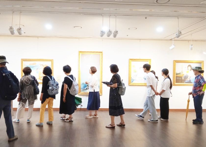 Image for article کره جنوبی: نمایشگاه هنر زیباییِ فالون دافا را به بوسان می‌آورد