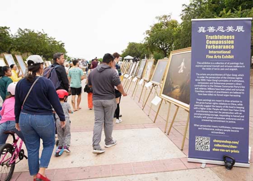 Image for article سن دیگو، ایالات متحده: برگزاری نمایشگاه هنر جن شن رن در پارک بالبوآ