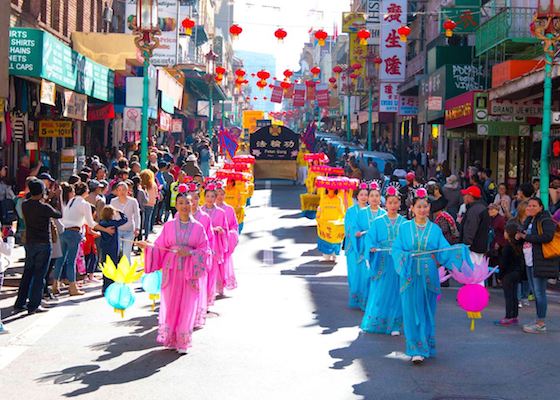 Image for article سان‌فرانسیسکو: راهپیمایی فالون گونگ به مناسبت سال نوی چینی