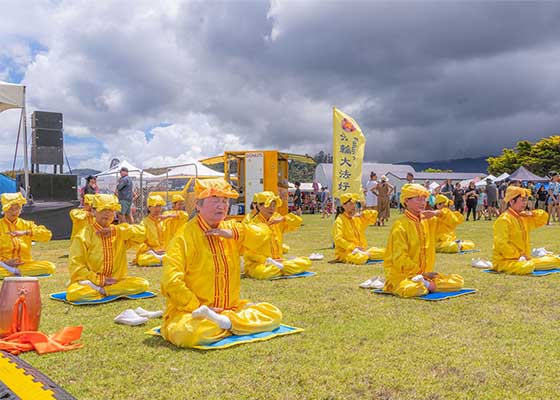 Image for article نیوزیلند: تمرین‌کنندگان فالون دافا را در نمایشگاه کوروماندل، کلتیک معرفی می‌کنند