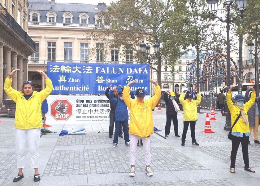 Image for article شهروند پاریس: فالون دافا می تواند قلب مردم را تغییر دهد