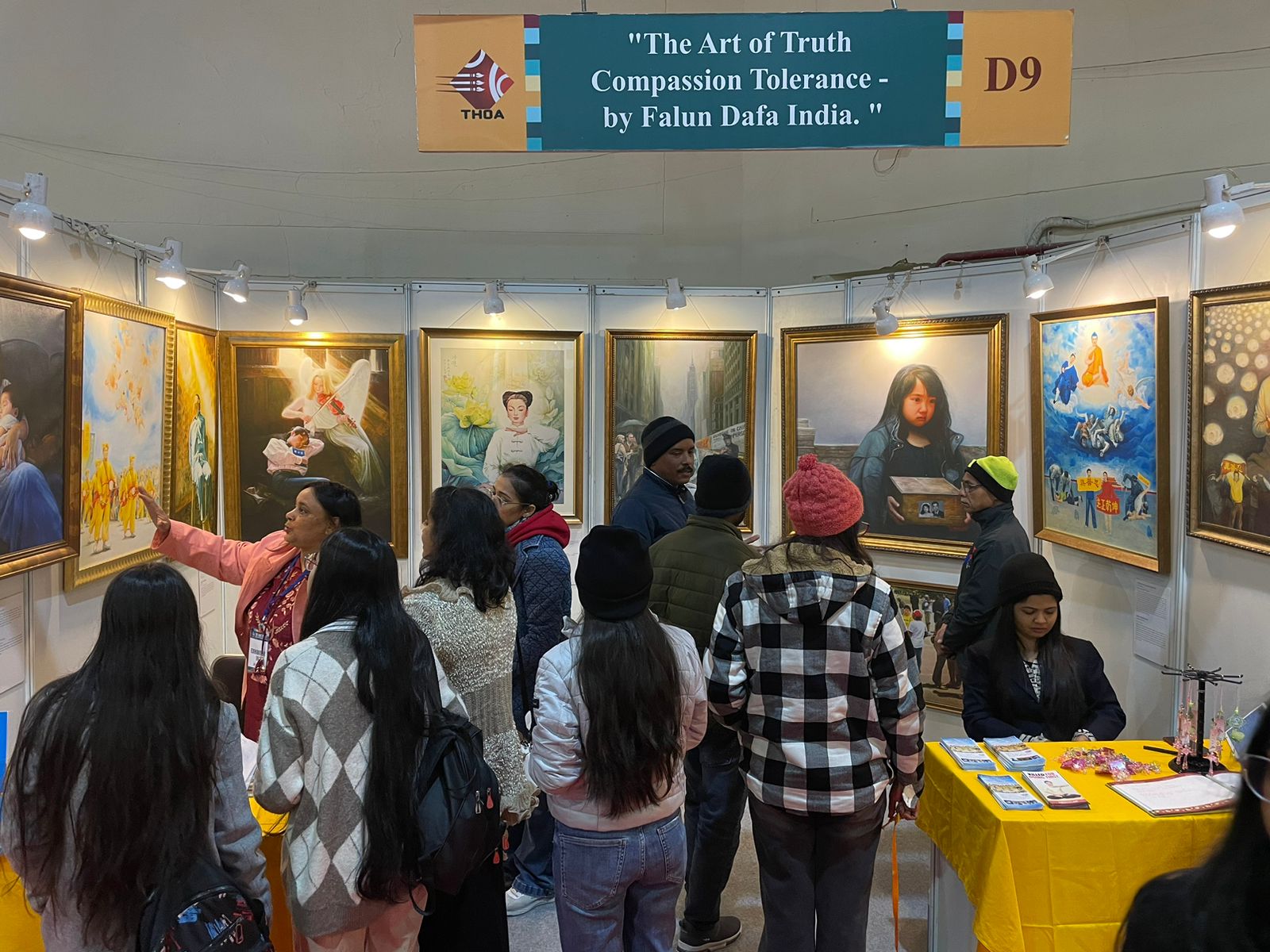 Image for article هند: مردم از همه اقشار جامعه، تحت تأثیر نمایشگاه هنر جن، شن، رن قرار گرفتند
