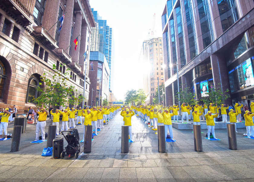 Image for article سیدنی: تمرین گروهی با حضور صدها تمرین‌کننده از سراسر استرالیا