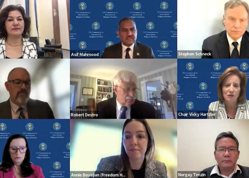 Image for article ایالات متحده: برگزاری جلسه استماع کمیسیون بین‌المللی آزادی مذهبی آمریکا در محکومیت آزار و شکنجه‌ فالون گونگ و سایر نظام‌های اعتقادی به‌دست ح.ک.چ