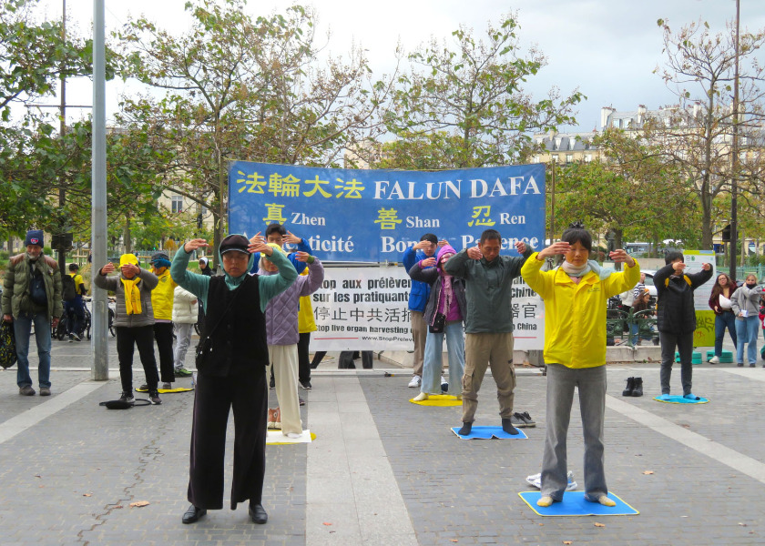 Image for article پاریس، فرانسه: درخواست برای پایان دادن به آزار و شکنجه‌‌ای که عامل آن رژیم چین است